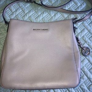 Grey MK crossbody purse